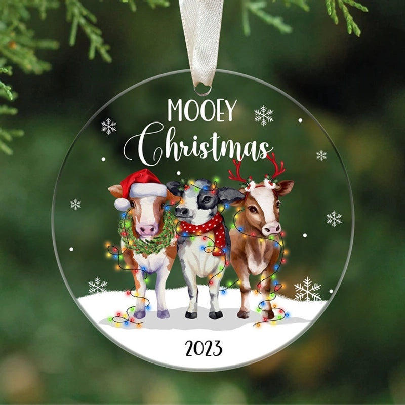 Christmas Acrylic Earrings Korean Pastoral Style | Jewelry & Accessories