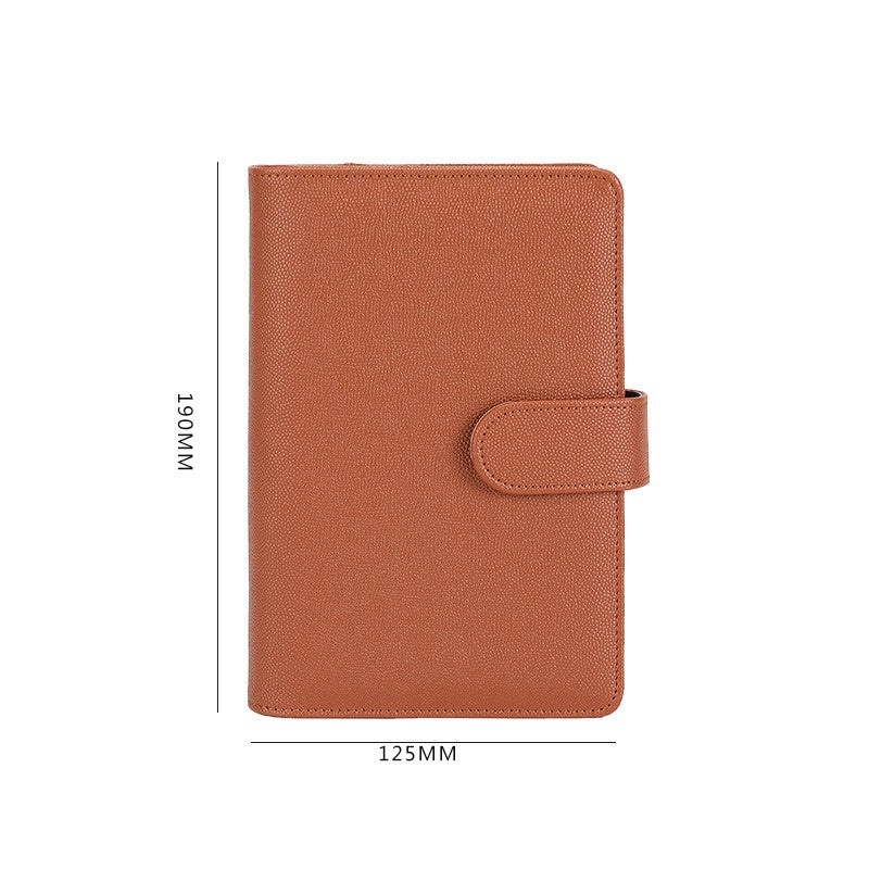 2 Pieces Solid Color PU Leather Spiral Notebooks for Graduation | Stationery & Office Supplies