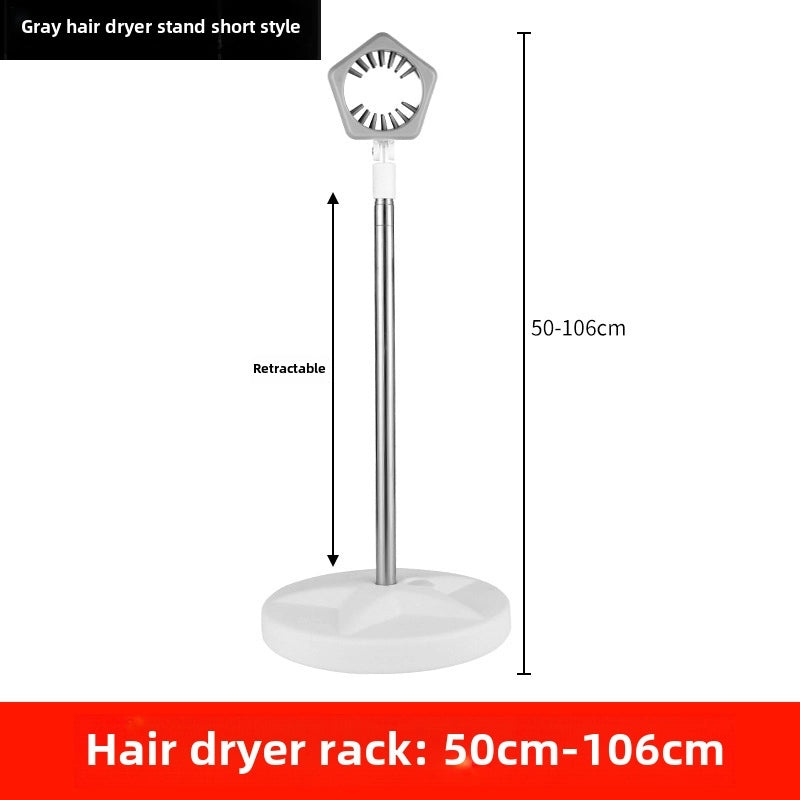 Hands-Free Vertical Hair Dryer Stand for Mobile Phone and Pets | Home & Living Accessories