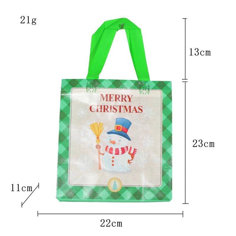 Christmas Elk Cartoon Gift Bags for Family Gathering | Holiday Party Supplies