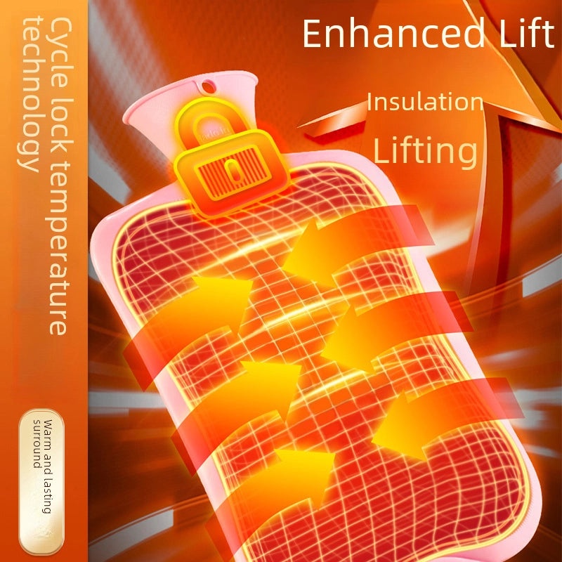 Plush Hot Water Bag for Hand and Belly Warmth Soft Cute Female Student Heating Pad|Home & Living Accessories