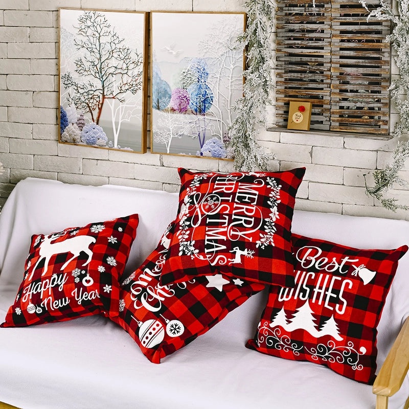Festive Christmas Couch & Sofa Decorations for Holiday Home | Holiday Home Decor