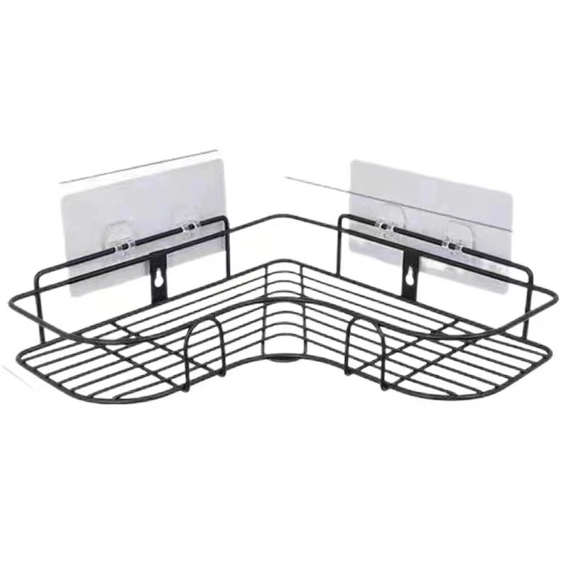 Durable Solid Color Iron Storage Rack for Casual Vacation Use|Home Organization & Storage