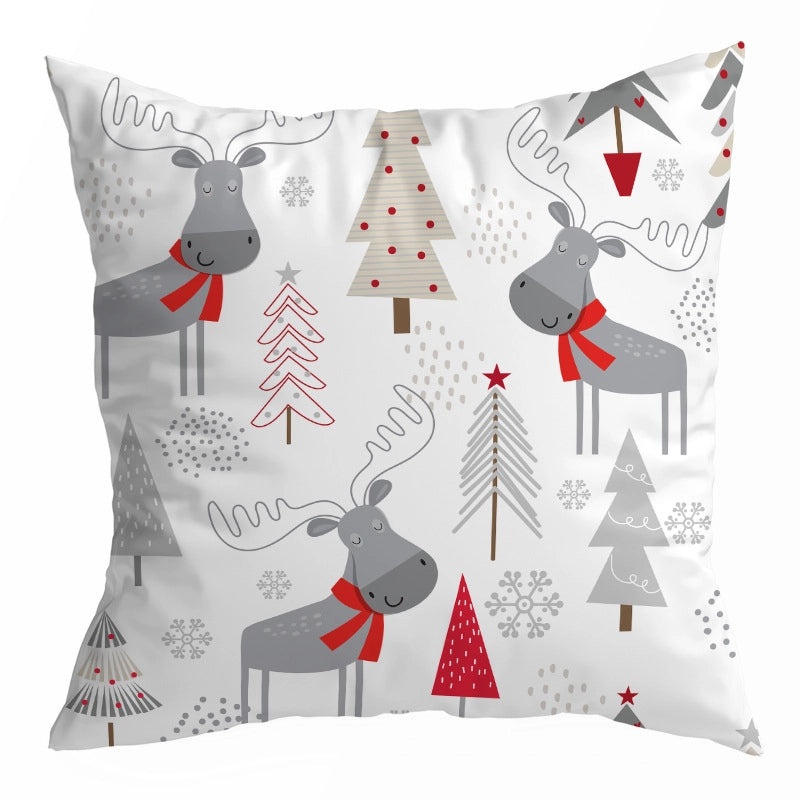 Cartoon Color Block Polyester Pillowcases for Couch Sofa Decorative Covers|Home Decor & Pillows