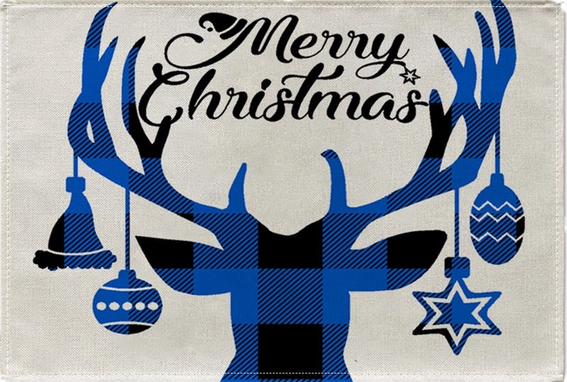 Vintage Cotton Linen Christmas Tree Letter Decoration|Home & Garden > Holiday Decor > Christmas Decorations