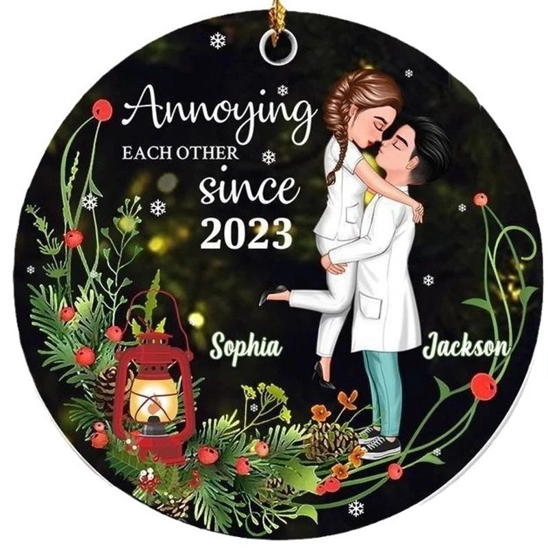 Christmas Acrylic Earrings Korean Pastoral Style | Jewelry & Accessories