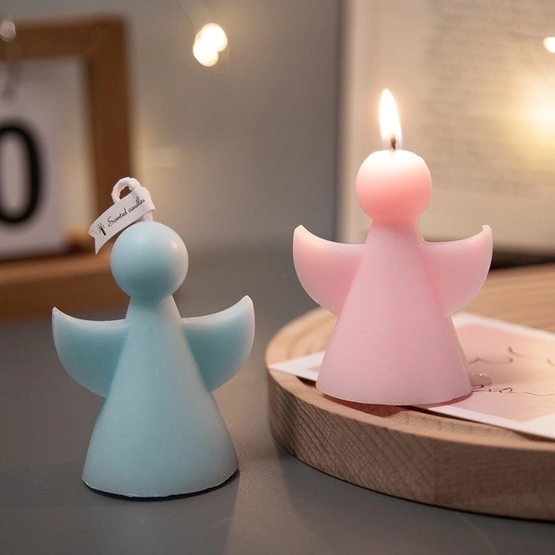 Festive Solid Color Paraffin Candle for Home Fragrance | Home Decor & Fragrance