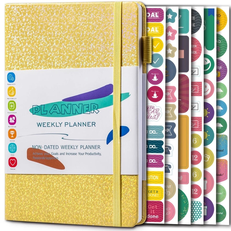 May Plan Weekly Undated Notebook|Stationery & Office Supplies