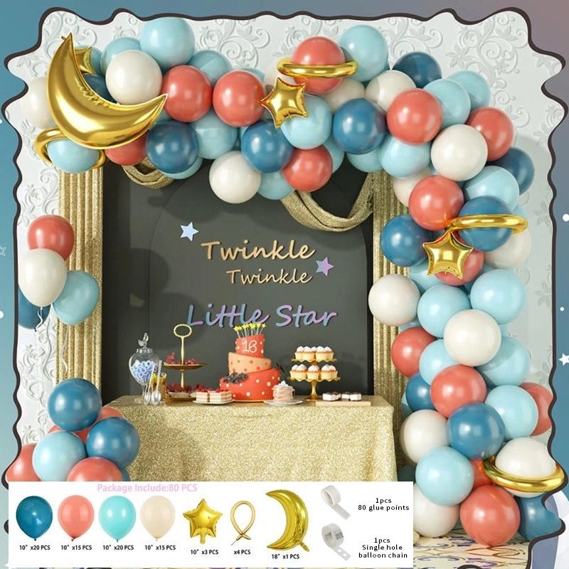 Sweet Pastoral Birthday Letter Balloons Aluminum Foil Party Decoration|Party Supplies