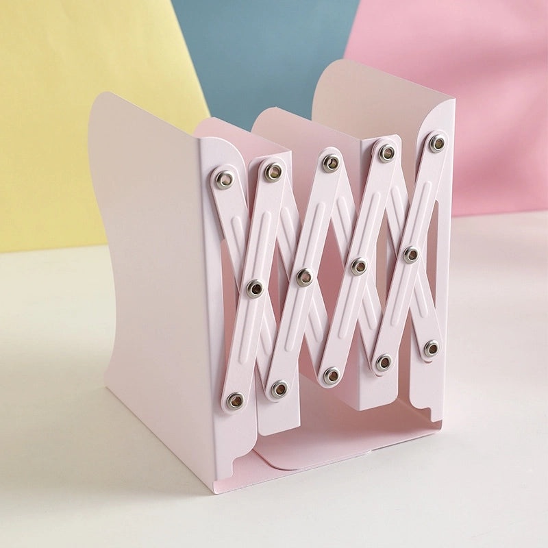 Solid Color Stainless Steel Basic Book Stand for Study|Book Accessories