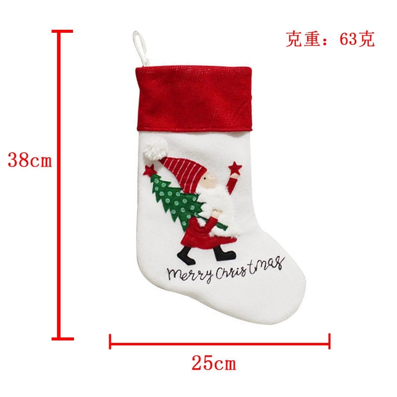 Christmas Knitted Gift Socks Christmas Tree Pendant Holiday Stockings Festive Christmas Decorations | Christmas Decorations & Stockings