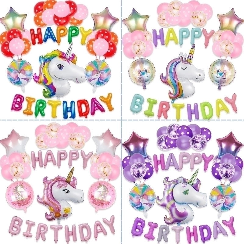 Birthday Celebration Aluminum Foil Balloons|Party Supplies Balloons