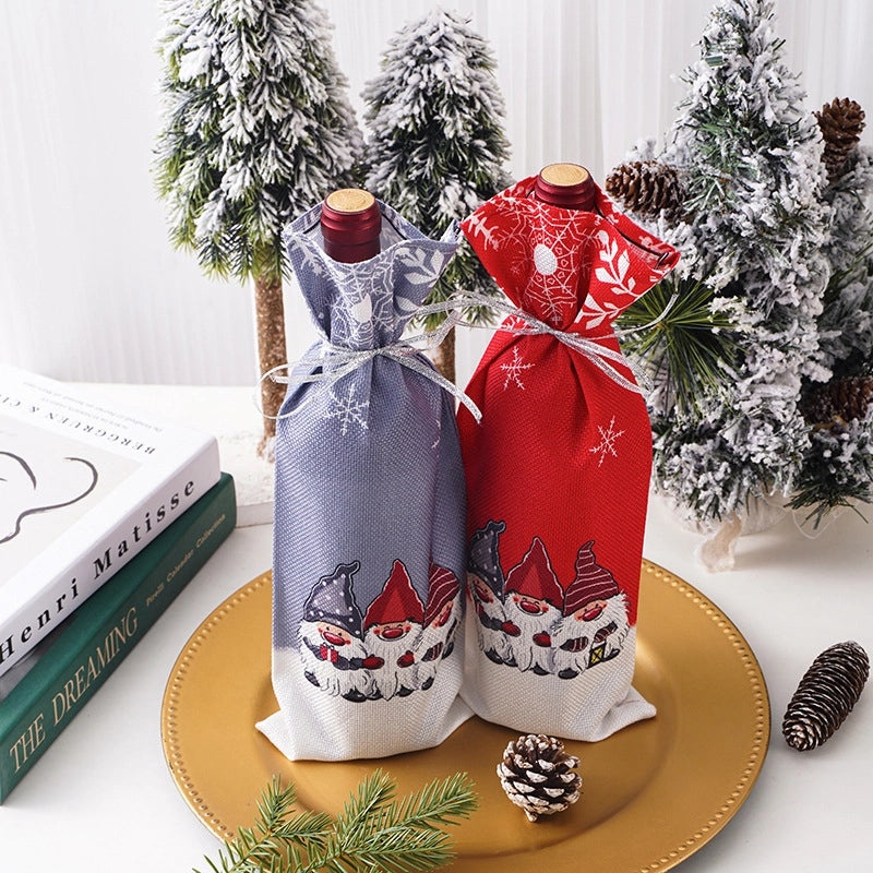 Christmas Santa Claus Holiday Tablecloth for Banquet Dinner | Home & Kitchen Decor