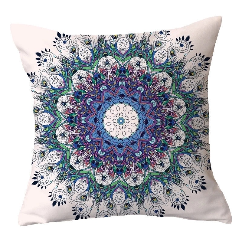 Chinoiserie Style Plush Pillow Covers for Vacation Home Decor | Home Decor & Pillow Covers