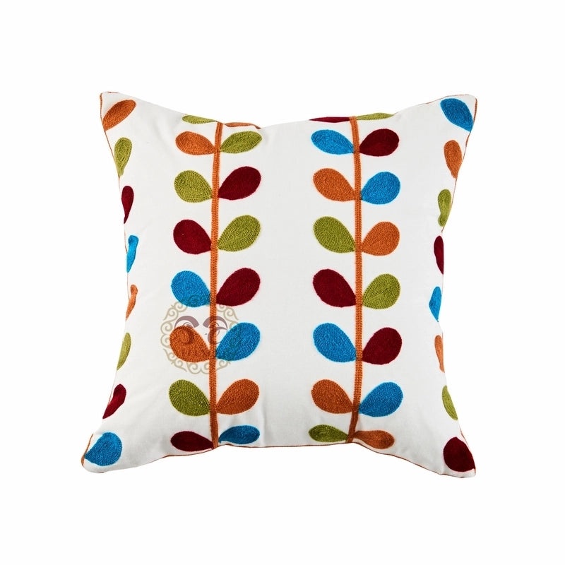 Tropical Floral Cotton Pillow Covers for Vacation Vibes|Home Decor & Bedding