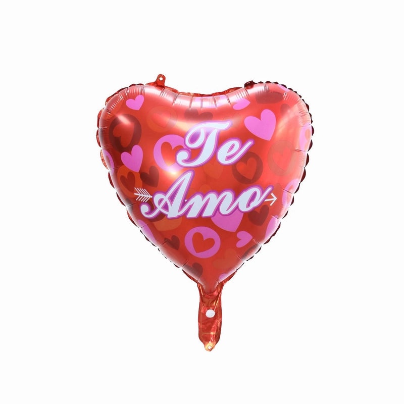 Romantic Heart-Shaped Aluminum Foil Balloons for Valentine’s Day Wedding Party Decorations|Party Supplies Balloons