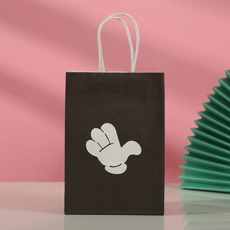 Adorable Cartoon Kraft Paper Gift Bag - Perfect for Daily Presents | Gift Bags