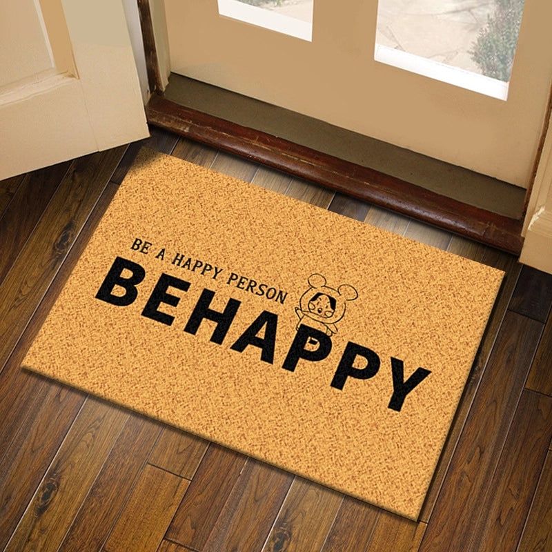 Coconut Palm Pattern Absorbent Bathroom Floor Mat Non-slip Entrance Rug Durable Household Floor Mat|Home & Living > Bath > Bath Rugs