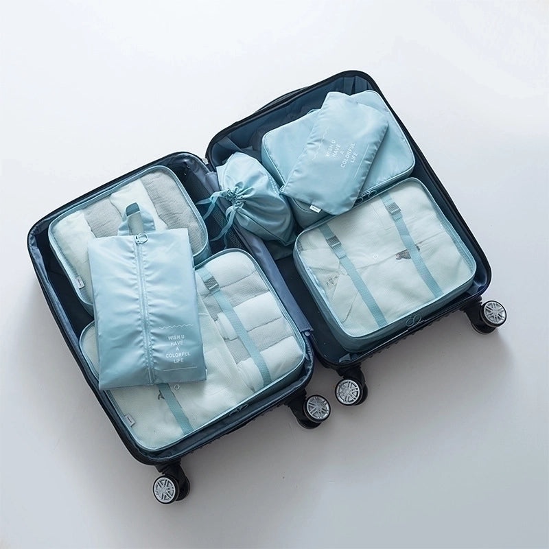 Simple Solid Color Fabric Storage Pouch|Storage Bags