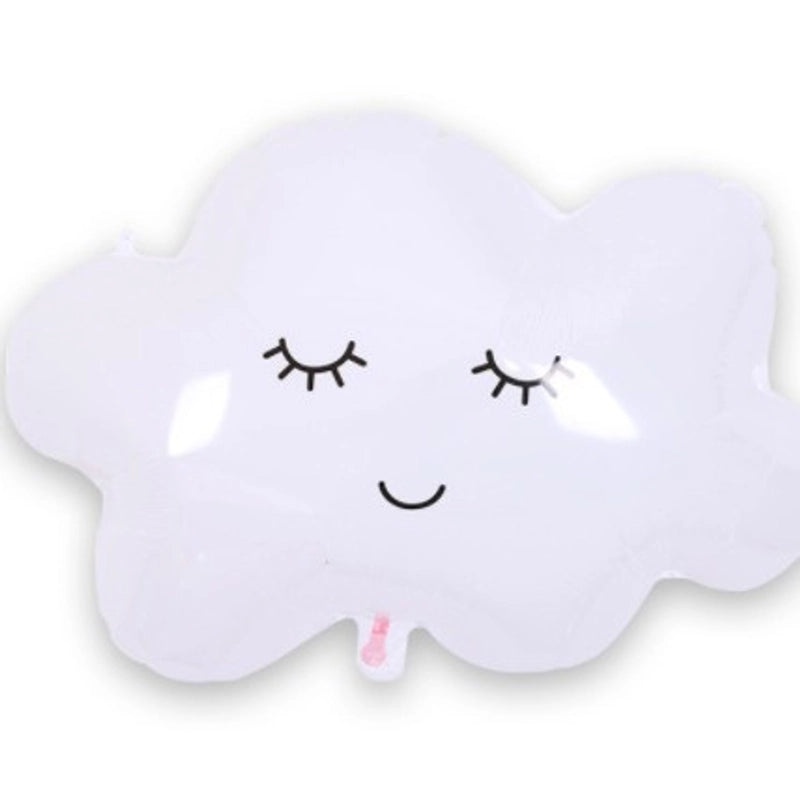 50-Piece Cloud-Shaped Aluminum Foil Balloons Set for Party Decorations|Party Supplies