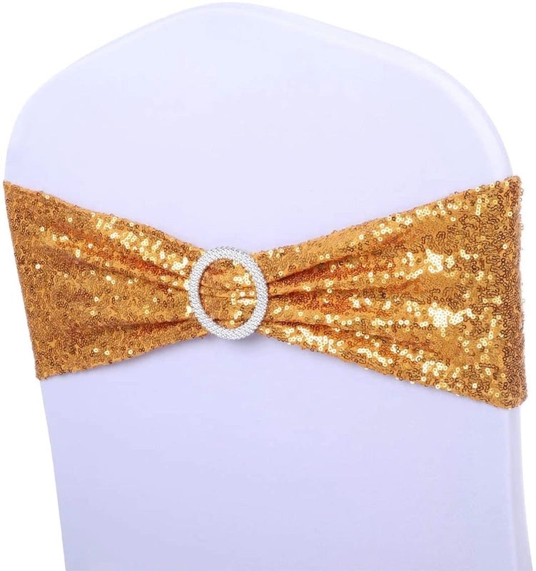 Elegant Solid Color Polyester Chair Cover for Home and Event Decoration|Home Decor & Party Supplies