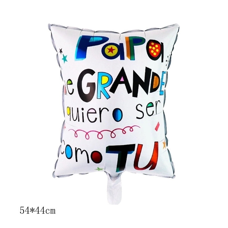 Father's Day Celebration Letter Aluminum Foil Balloons|Party Decorations
