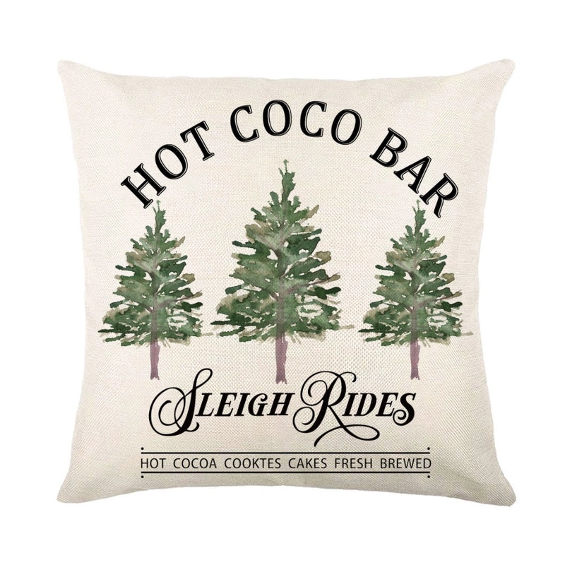 Relaxed Travel Theme Linen Cushion Covers|Home Decor Pillows