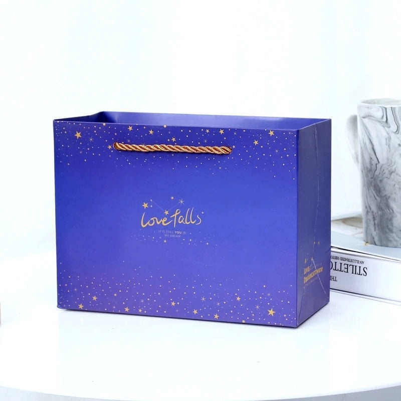 Ins Style Valentine's Day Gift Bag Handheld Paper Gift Bag for Birthday Presents|Gift Bags & Wrapping Supplies