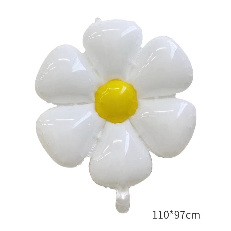 Birthday Rose and Daisy Flower Aluminum Foil Balloon for Party Decorations|Party Supplies Balloons