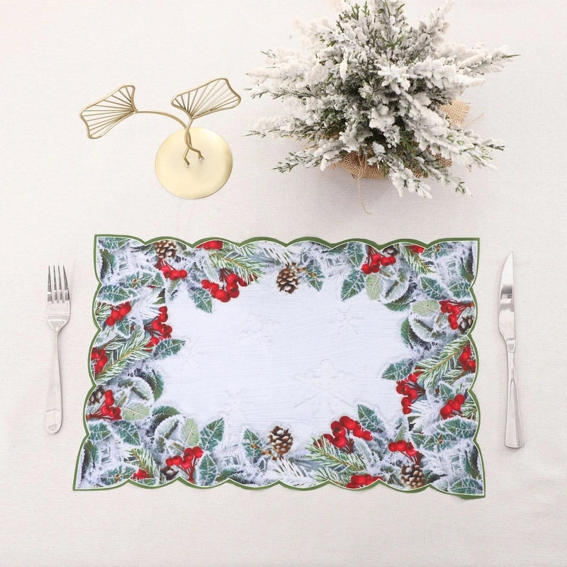 Nordic Christmas Letter Polyester Table Decoration | Home Décor & Seasonal Decorations