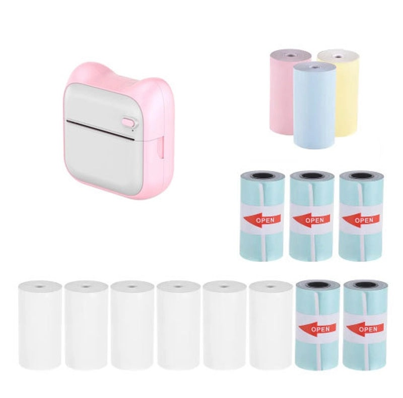 Portable Mini Wireless Bluetooth Thermal Printer|Electronics Accessories