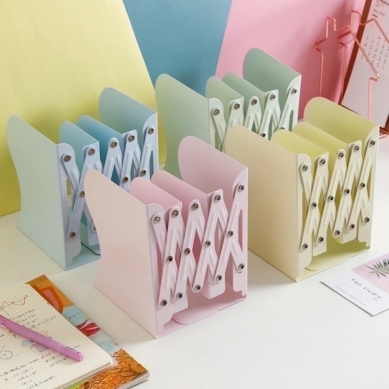 Solid Color Stainless Steel Basic Book Stand for Study|Book Accessories