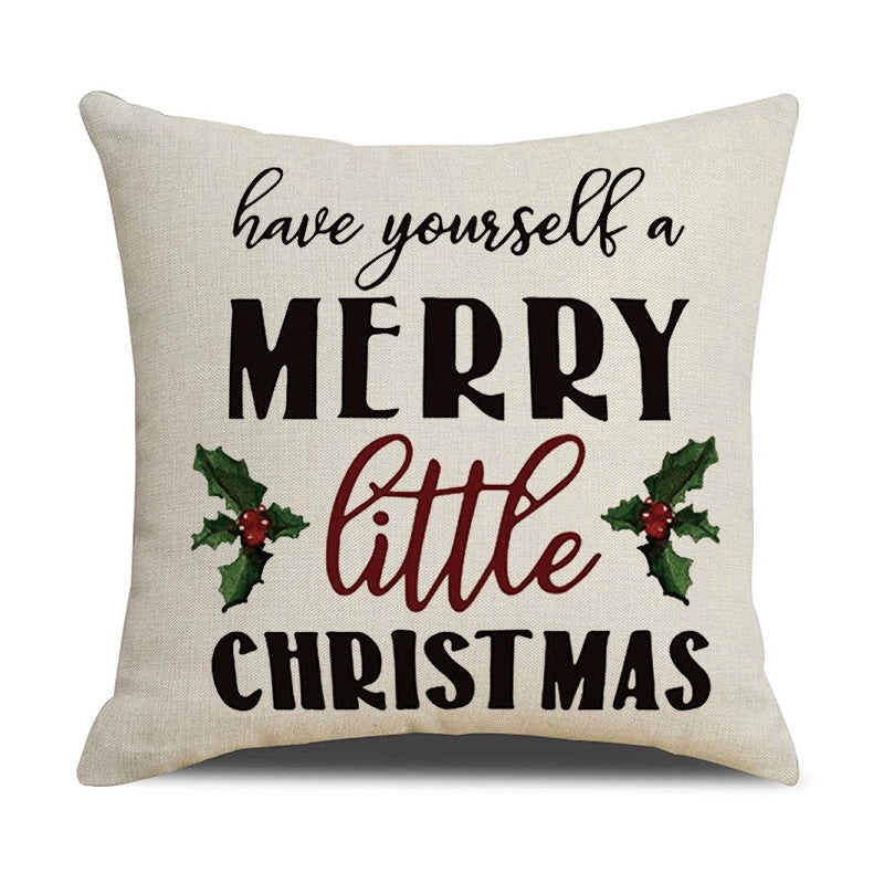 Stylish Elk Print Polyester Pillow Covers | Home Decor Pillows