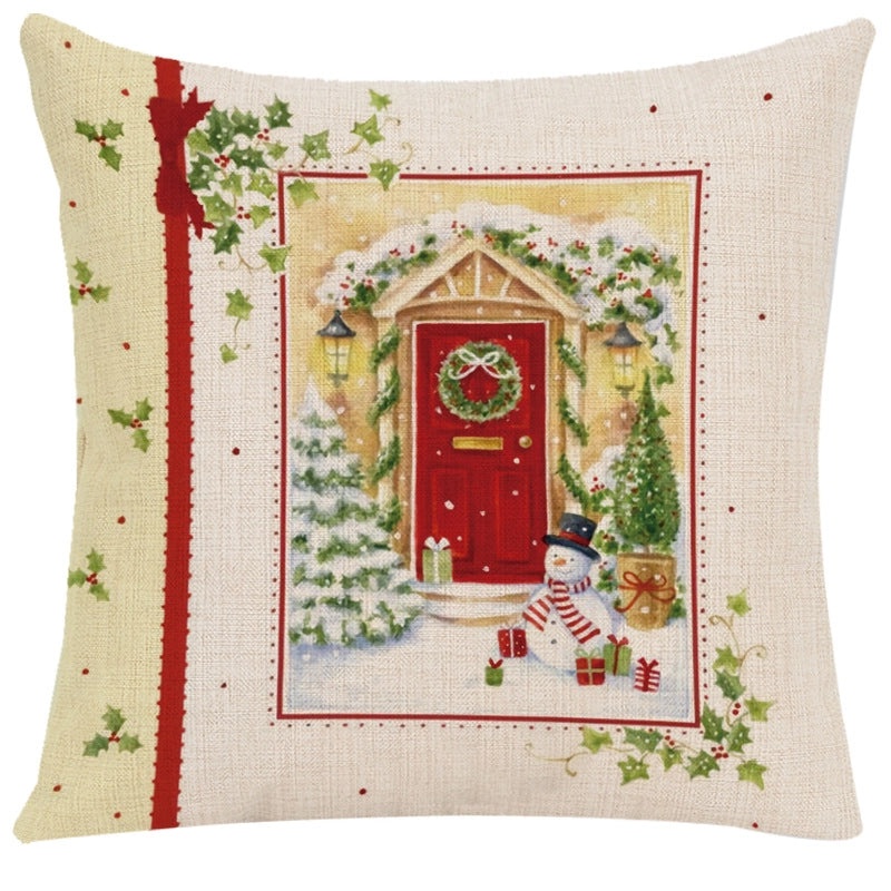 Adorable Santa Claus Letter Fiber Pillow Covers|Home Decor Pillows