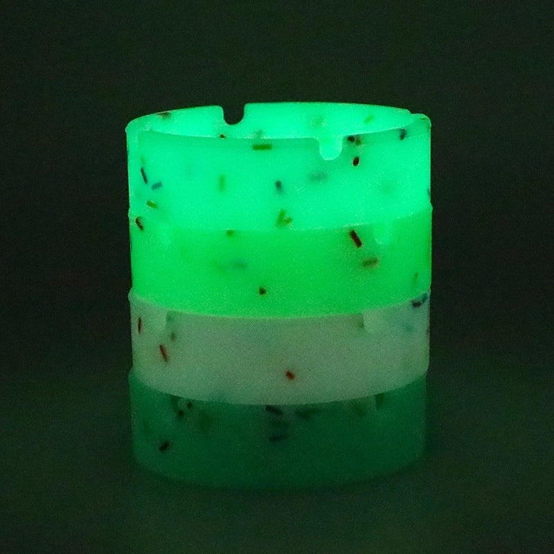 Minimalist Solid Color Silicone Ashtray Decorative Ornament|Home Decor & Accessories