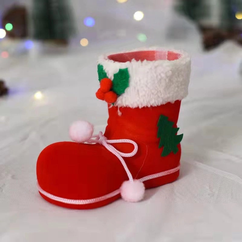 Cute Christmas Cartoon Socks Gift Bags for Family Party | Holiday Gifts & Accessories