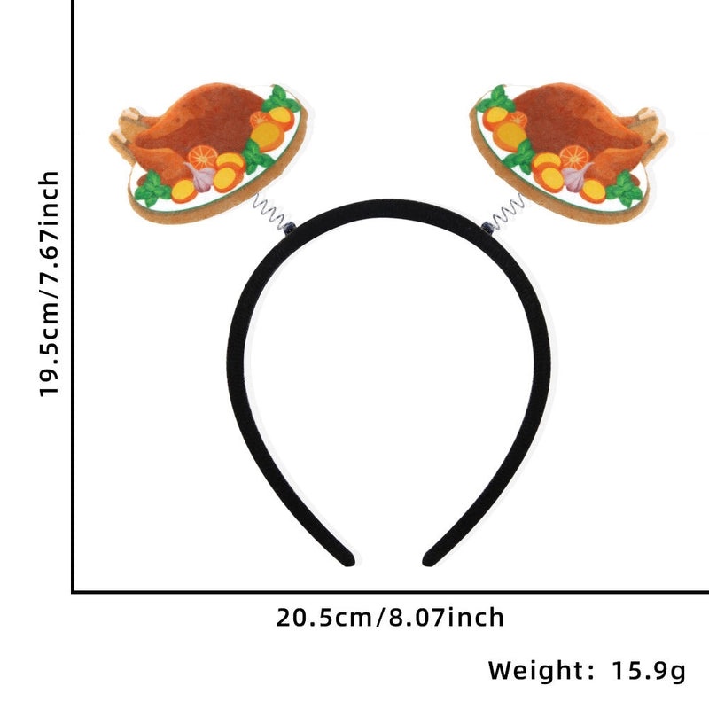 Cute Turkey Letter Decor Felt Plastic Accessory|Home Decor