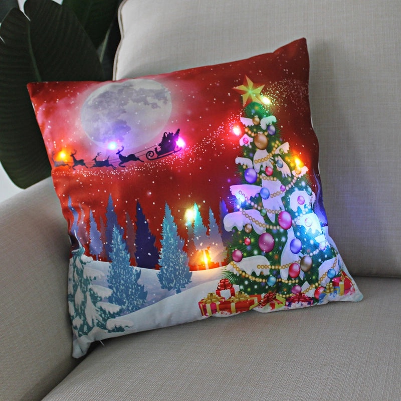 Christmas Santa Plush Pillow Covers|Home Decor Pillows