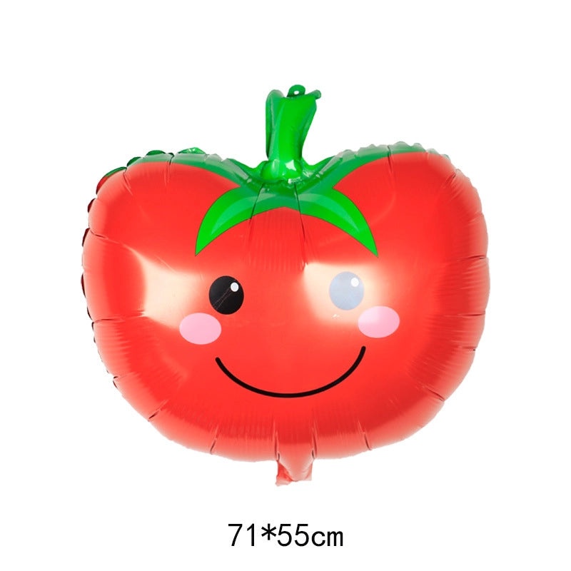 Colorful Fruit Aluminum Foil Party Balloon Single Pack|Party Supplies Balloons