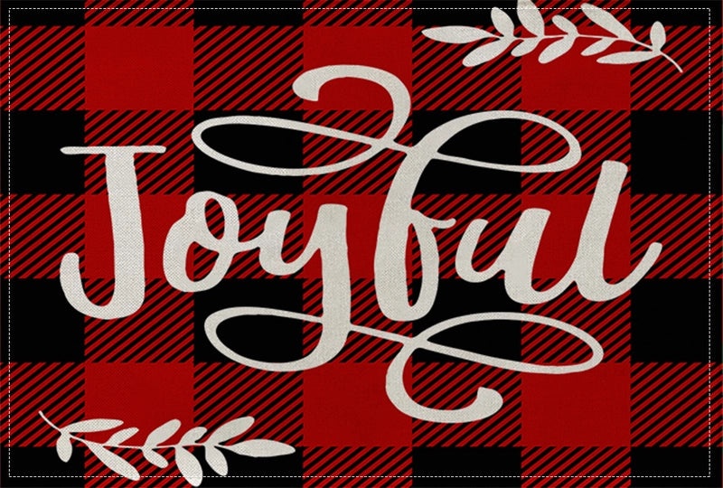 Vintage Cotton Linen Christmas Tree Letter Decoration|Home & Garden > Holiday Decor > Christmas Decorations