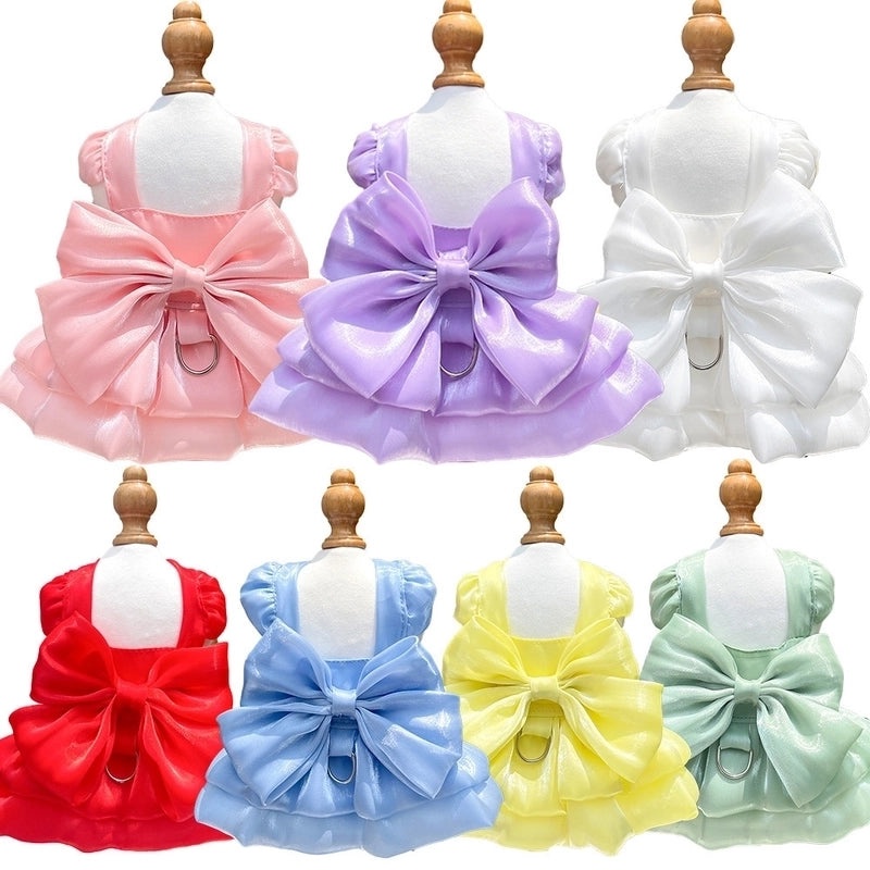 Adorable Polyester Bow Knot Dog Apparel|Pet Clothing and Accessories