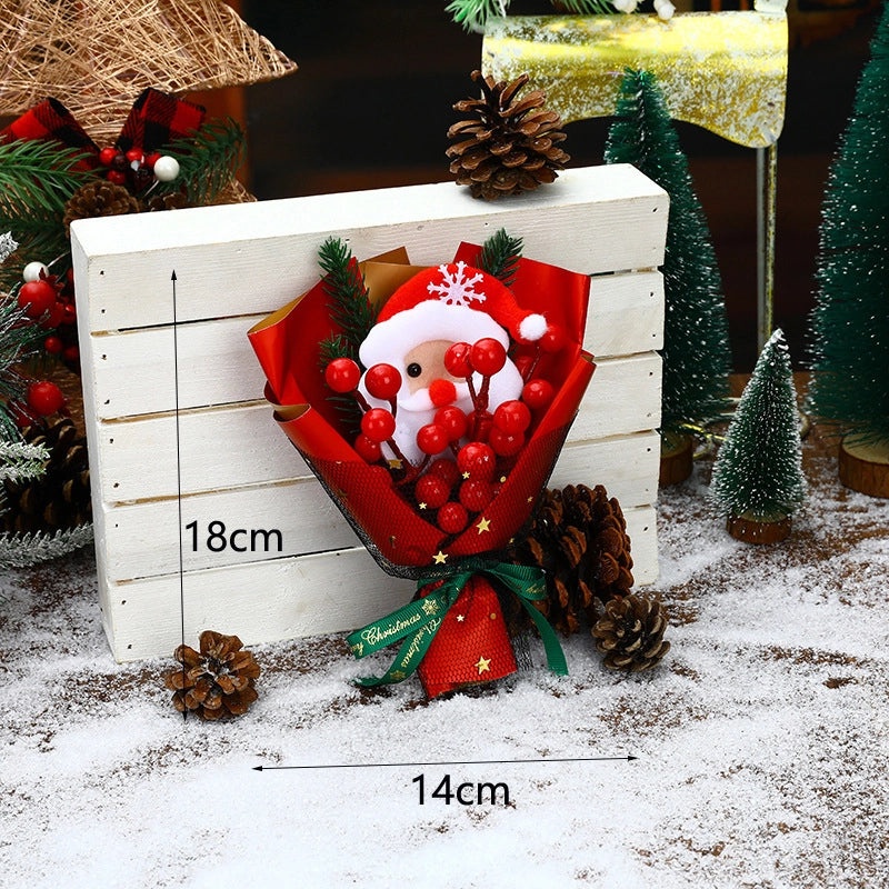 Valentine's Day New Year Father's Day Cute Dried Soap Flowers Artificial Floral Decorations|Home Decor Artificial Flowers