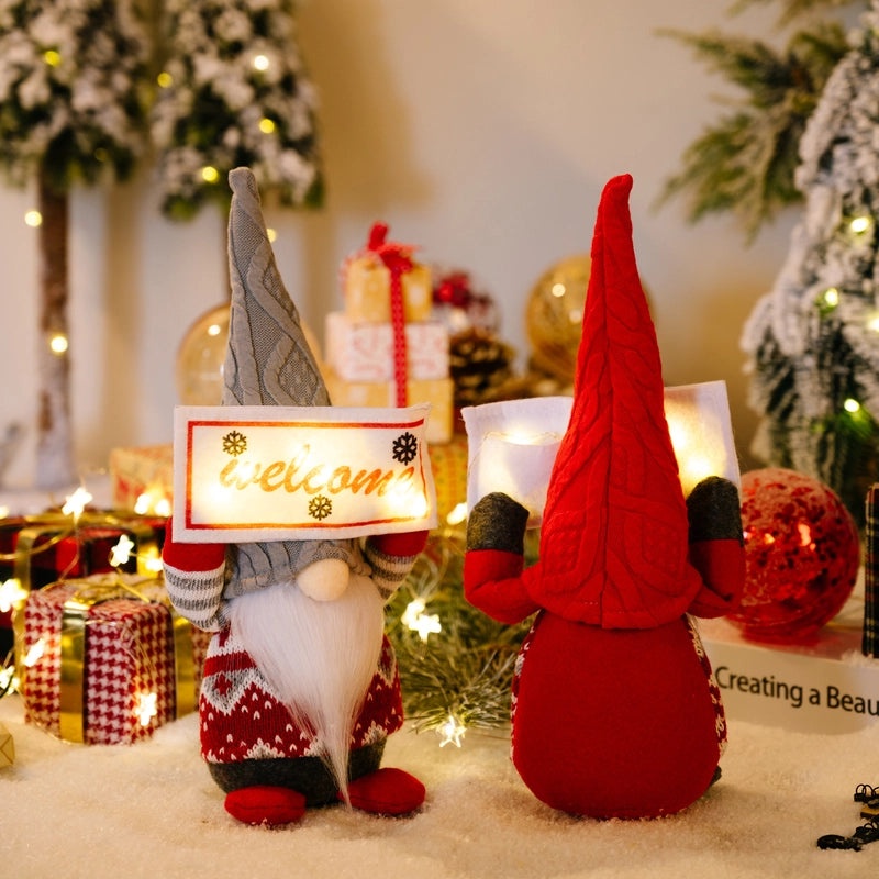 Christmas Santa Claus Letter Party Doll Table Decor | Christmas Decorations