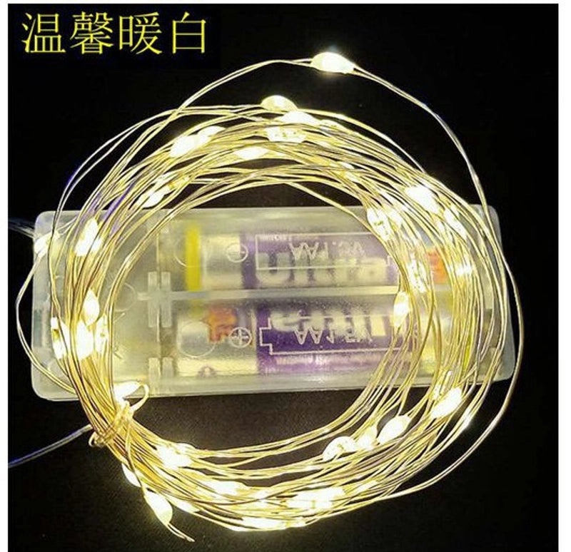 Romantic Solid Color PC Plastic String Lights for Valentine's Day Decoration|Home Decor Lighting