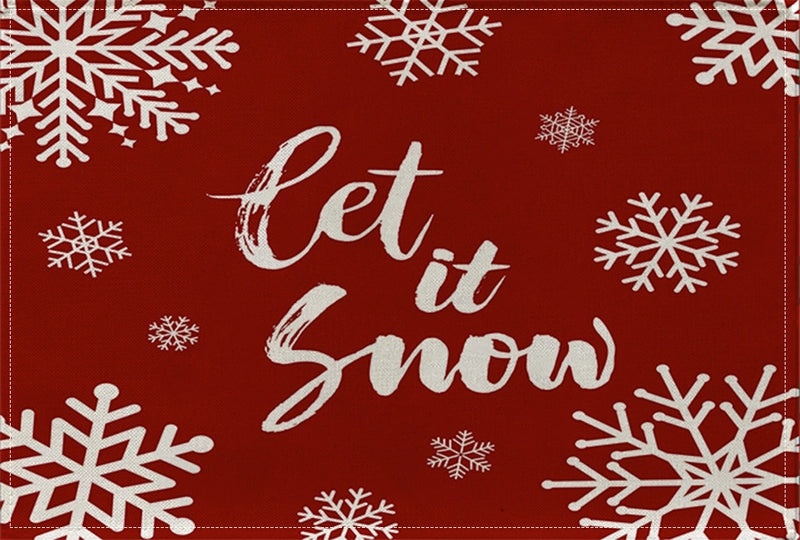 Vintage Cotton Linen Christmas Tree Letter Decoration|Home & Garden > Holiday Decor > Christmas Decorations