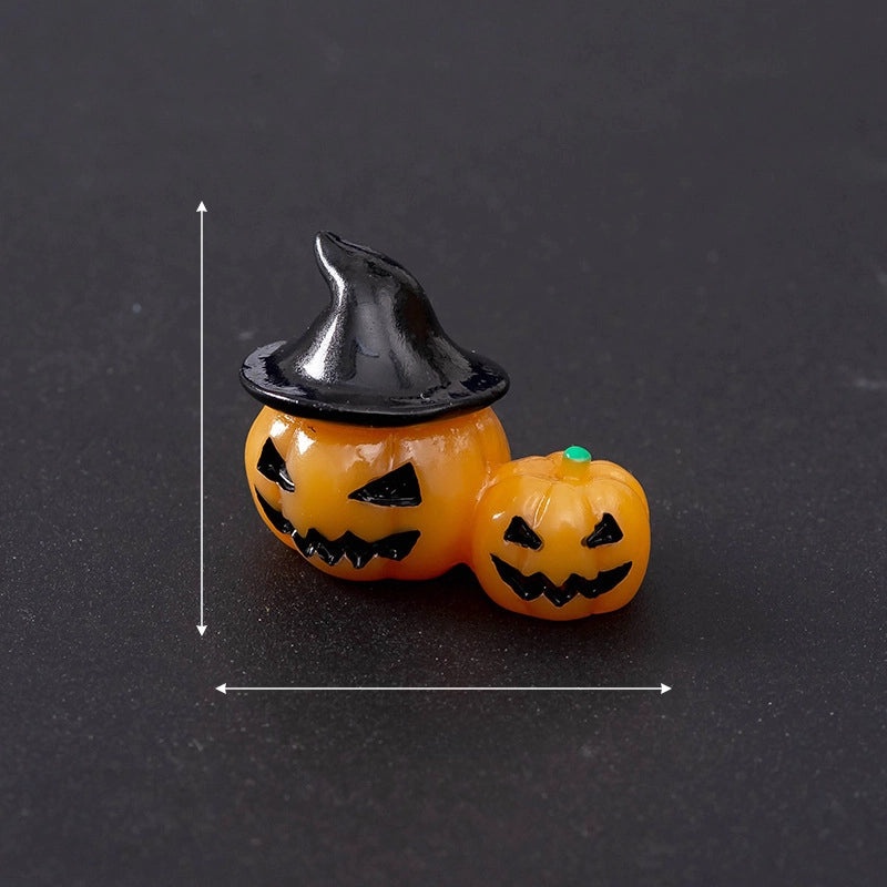 Halloween Mini Resin Skull & Mummy Ornaments Ghost Decorations for Home Desktop Creative Horror Festival|Halloween Decorations