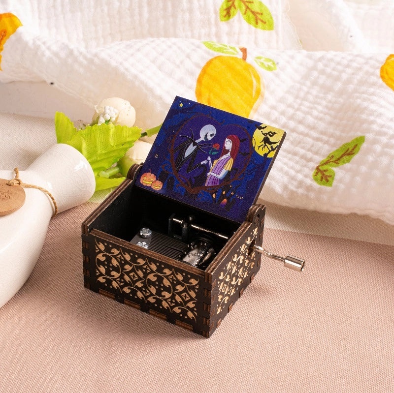 Vintage Halloween Pumpkin and Letter Cat Wooden Decoration|Home Decor