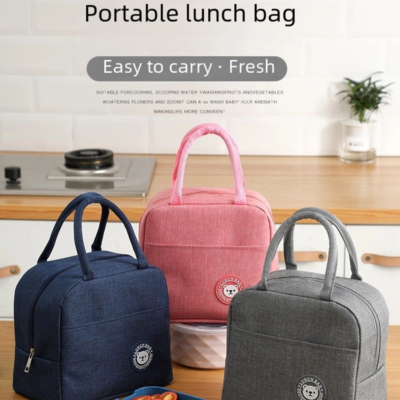 Japanese Style Insulated Lunch Bag for Men and Women | Outdoor Lunch Bags