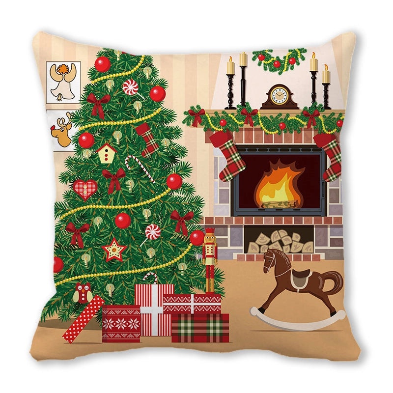 Festive Christmas Couch & Sofa Decorations for Holiday Home | Holiday Home Decor