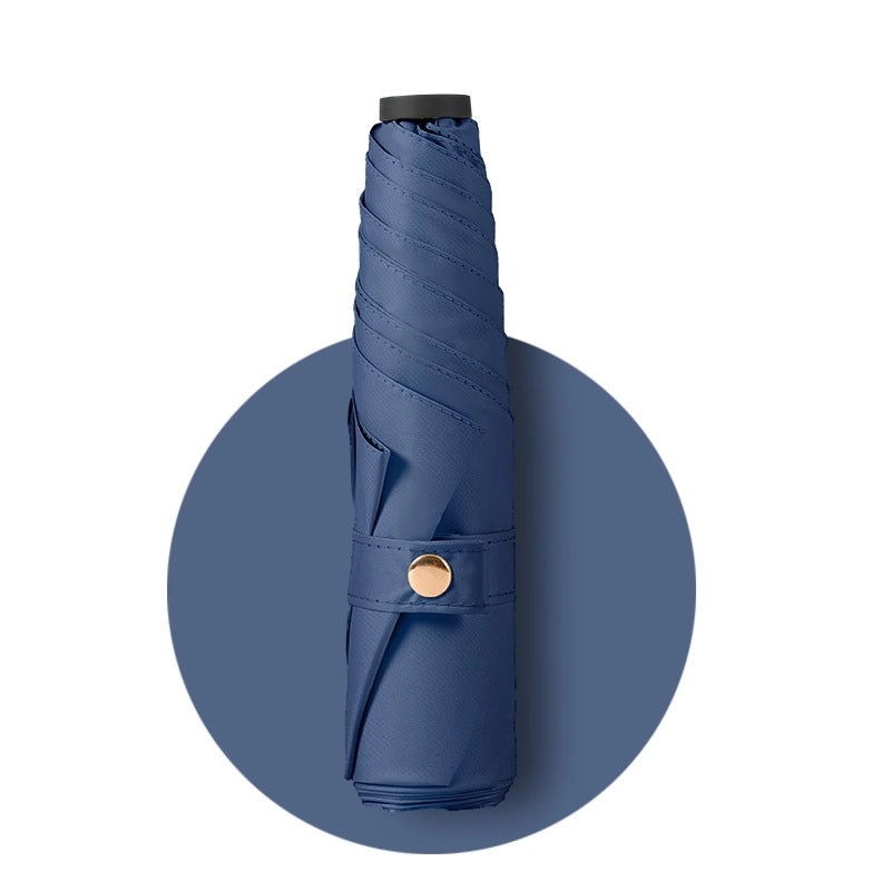 Classic Solid Color Stainless Steel Umbrella Rain Gear|Umbrellas & Rain Accessories